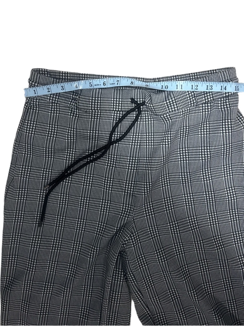 Rachel Zoe black and white Plaid Wide Leg Trousers size medium - Picture 7 of 11